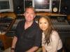 Roanne Monte Recording with Mark B. Christensen